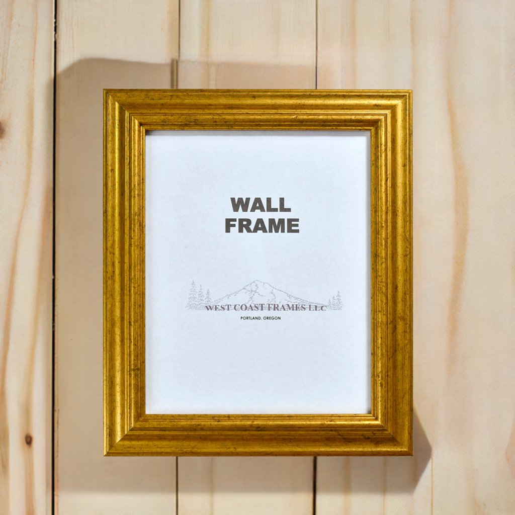 11505 Gold Traditional Swan Poly Picture Frame - Clear Glass 11505 Gold Traditional Swan Poly Picture Frame - Clear Glass