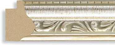 1462 Antique Silver Filligree 1-1/4
